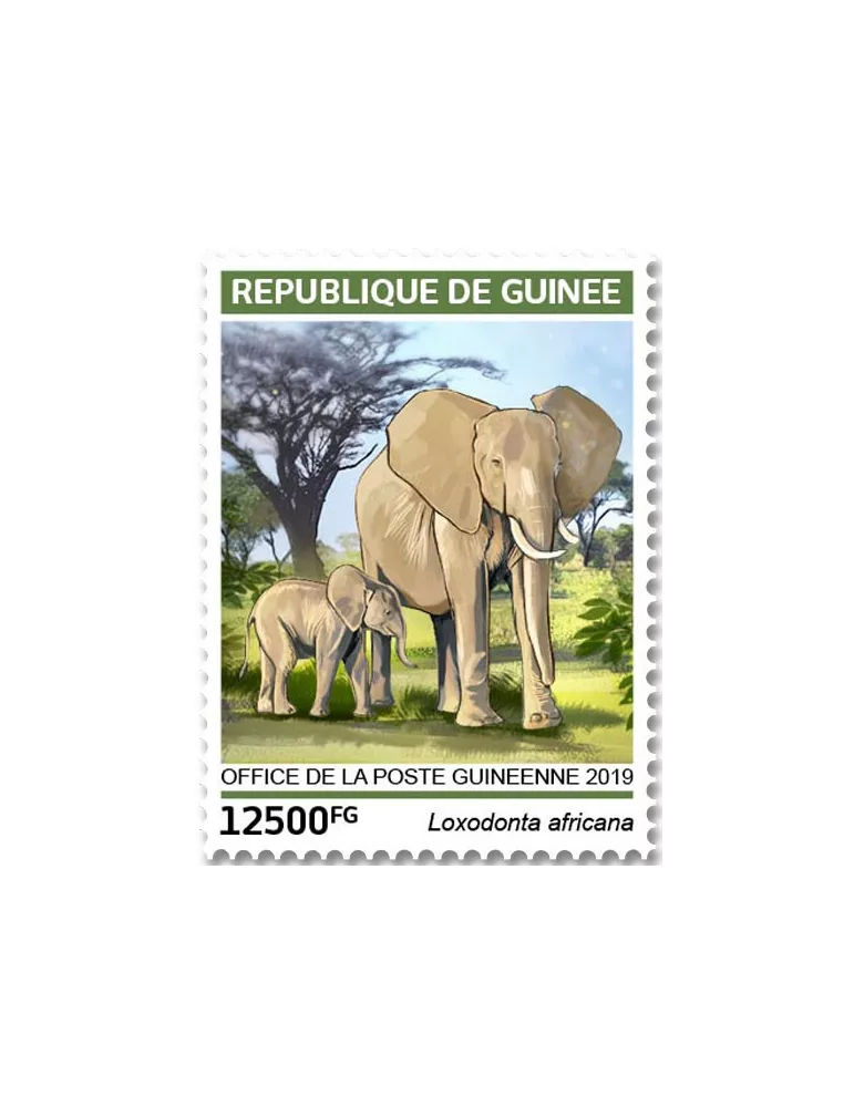 n° 9701/9704 - Timbre GUINÉE Poste