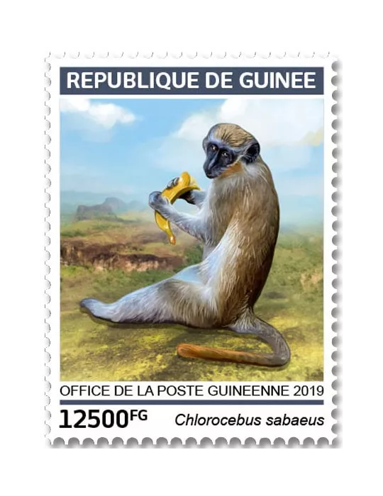 n° 9733/9736 - Timbre GUINÉE Poste