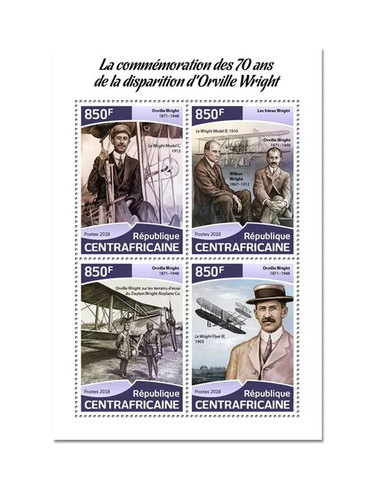 n° 5579/5582 - Timbre CENTRAFRIQUE Poste