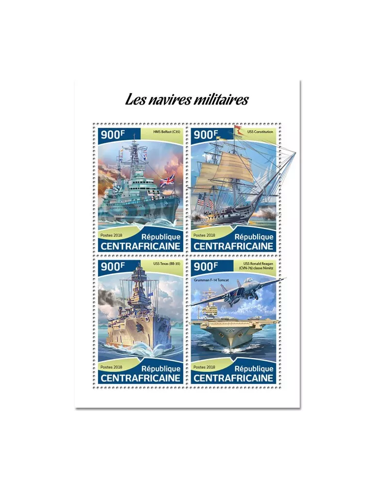 n° 5607/5610 - Timbre CENTRAFRIQUE Poste