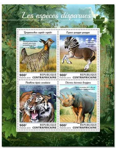 n° 5683/5686 - Timbre CENTRAFRIQUE Poste