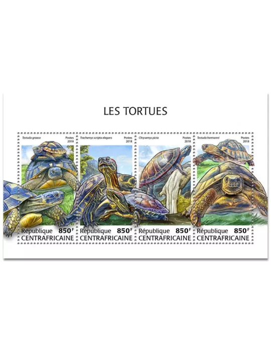 n° 5715/5718 - Timbre CENTRAFRIQUE Poste