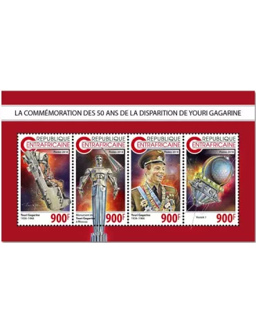 n° 5948/5951 - Timbre CENTRAFRIQUE Poste