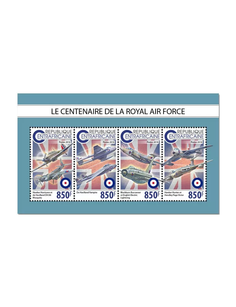 n° 6000/6003 - Timbre CENTRAFRIQUE Poste