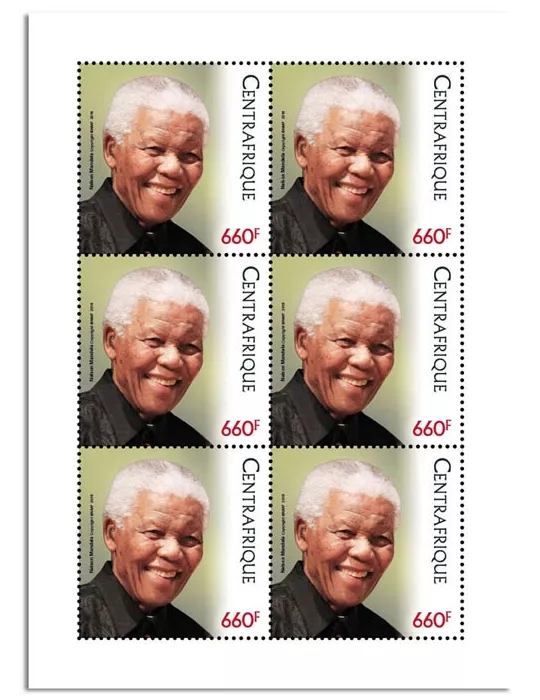 n° 6072 - Timbre CENTRAFRIQUE Poste