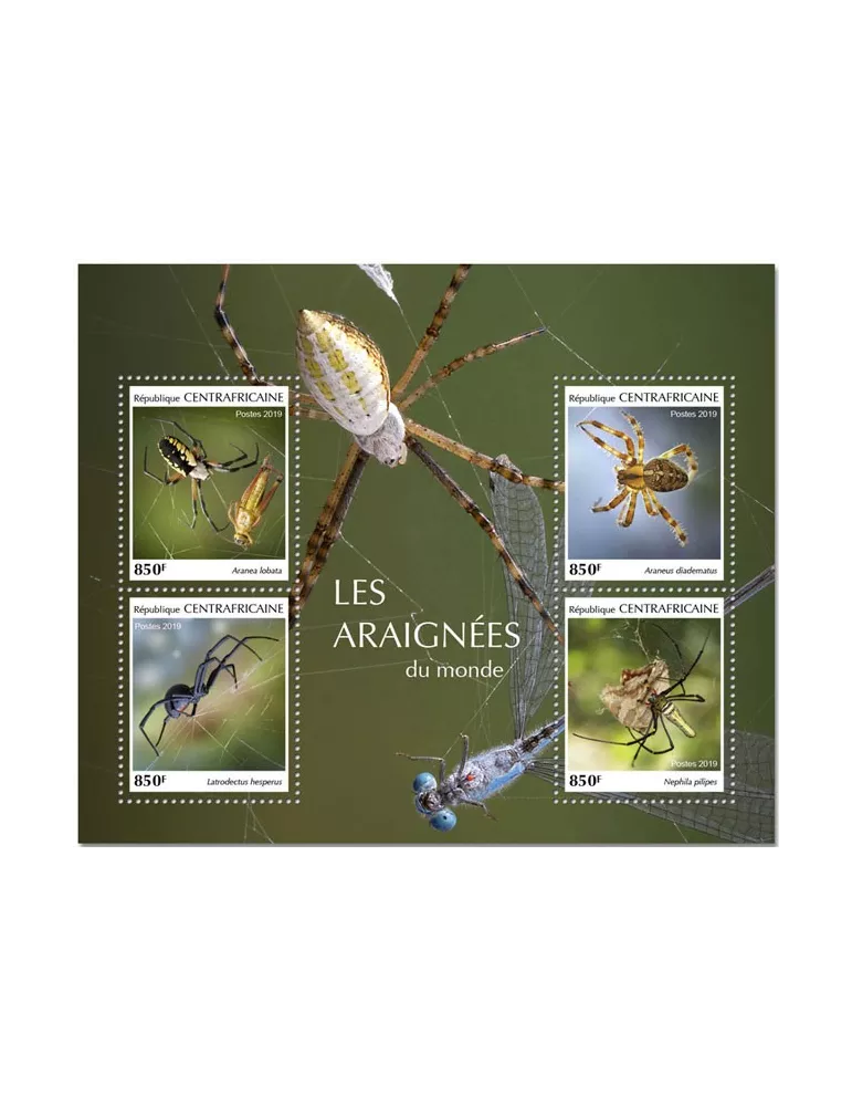 n° 6181/6184 - Timbre CENTRAFRIQUE Poste