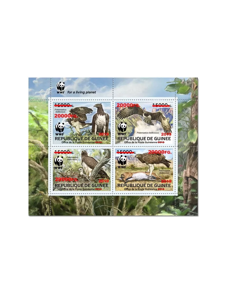 n° 6856B - Timbre GUINÉE Poste