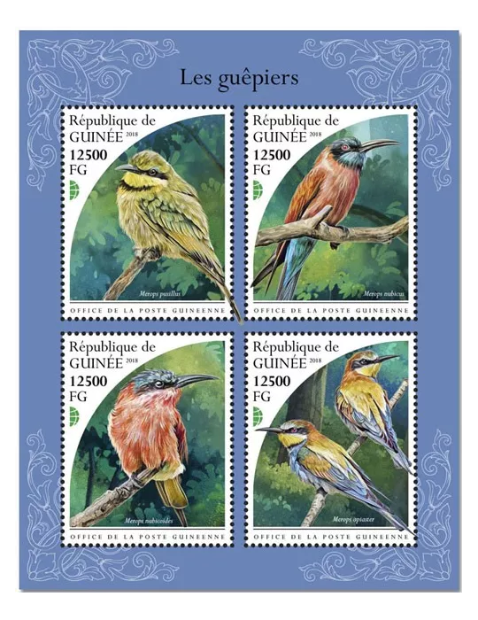 n° 9589/9592 - Timbre GUINÉE Poste