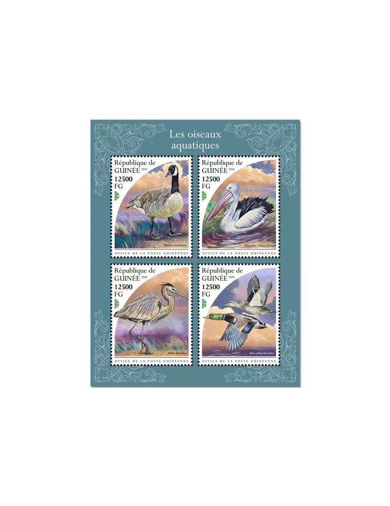 n° 9641/9644 - Timbre GUINÉE Poste