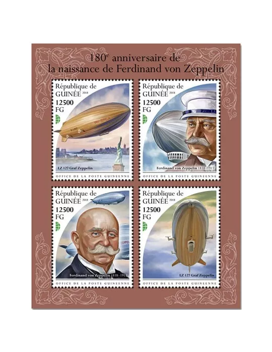 n° 9645/9648 - Timbre GUINÉE Poste