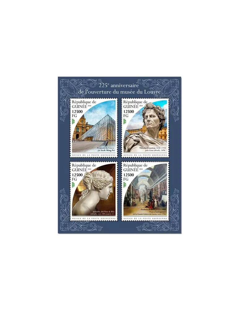 n° 9649/9652 - Timbre GUINÉE Poste