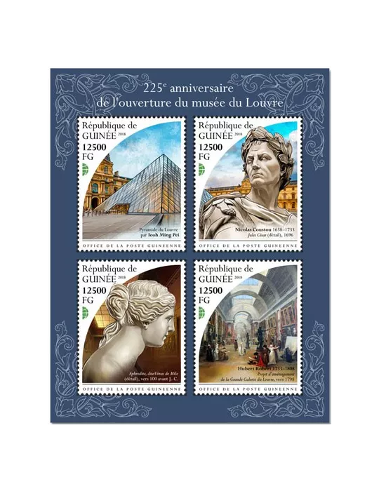 n° 9649/9652 - Timbre GUINÉE Poste