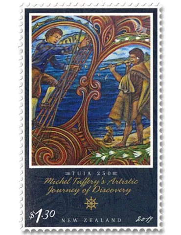 n° 3528/3532 - Timbre NOUVELLE-ZELANDE Poste 2