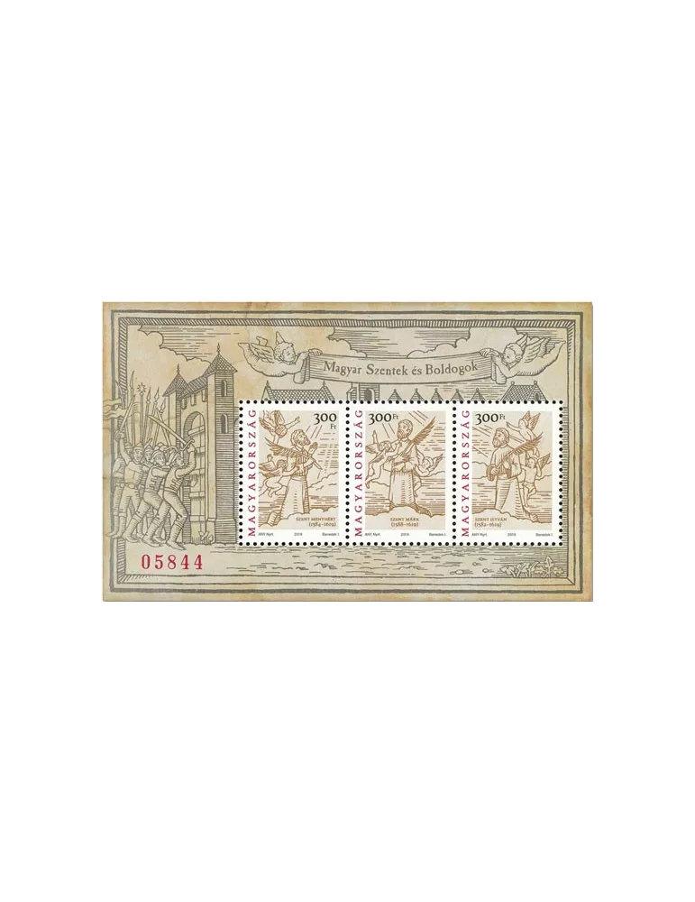 n° 424a - Timbre HONGRIE Blocs et feuillets