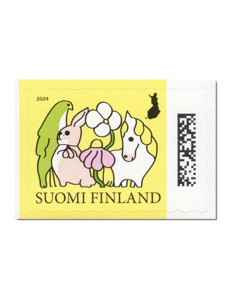 n° 2838/2842 - Timbre FINLANDE Poste