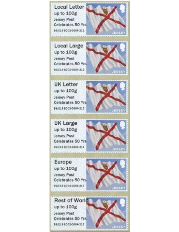 n° 2ae - Timbre JERSEY Timbres de distributeurs