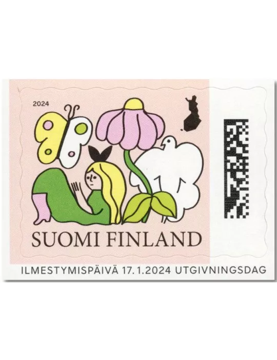 n° 2838/2842 - Timbre FINLANDE Poste