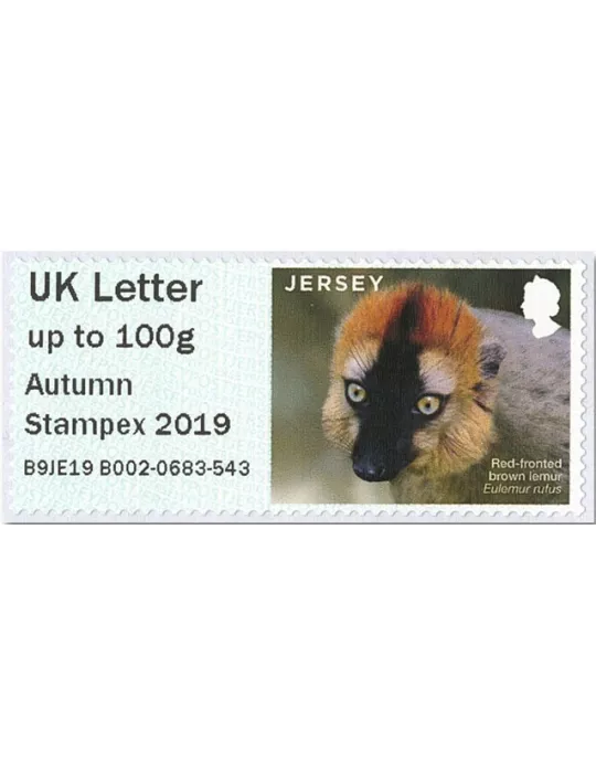 n° 47d/52d - Timbre JERSEY Timbres de distributeurs