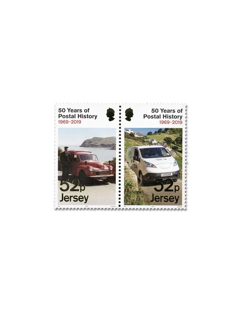 n° 2431/2438 - Timbre JERSEY Poste