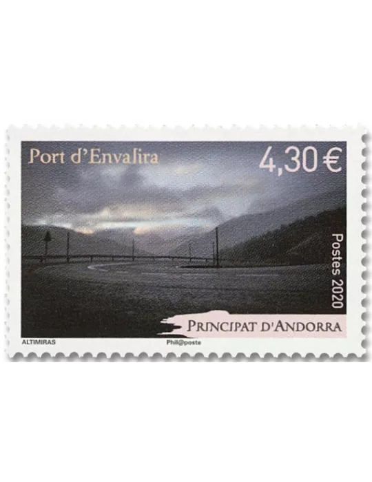 n° 840 - Timbre Andorre Poste