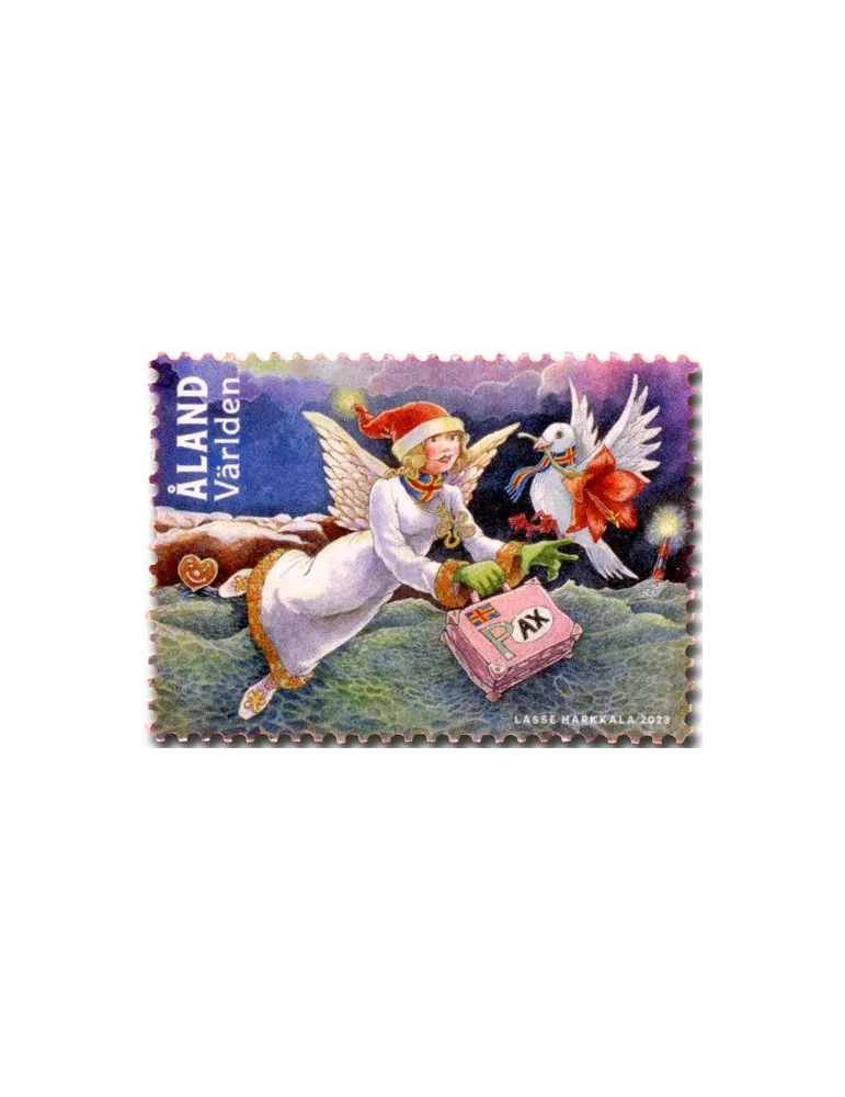 n° 546/547 - Timbre ALAND Poste