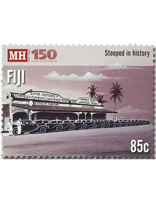 n° 1366/1370 - Timbre FIDJI Poste