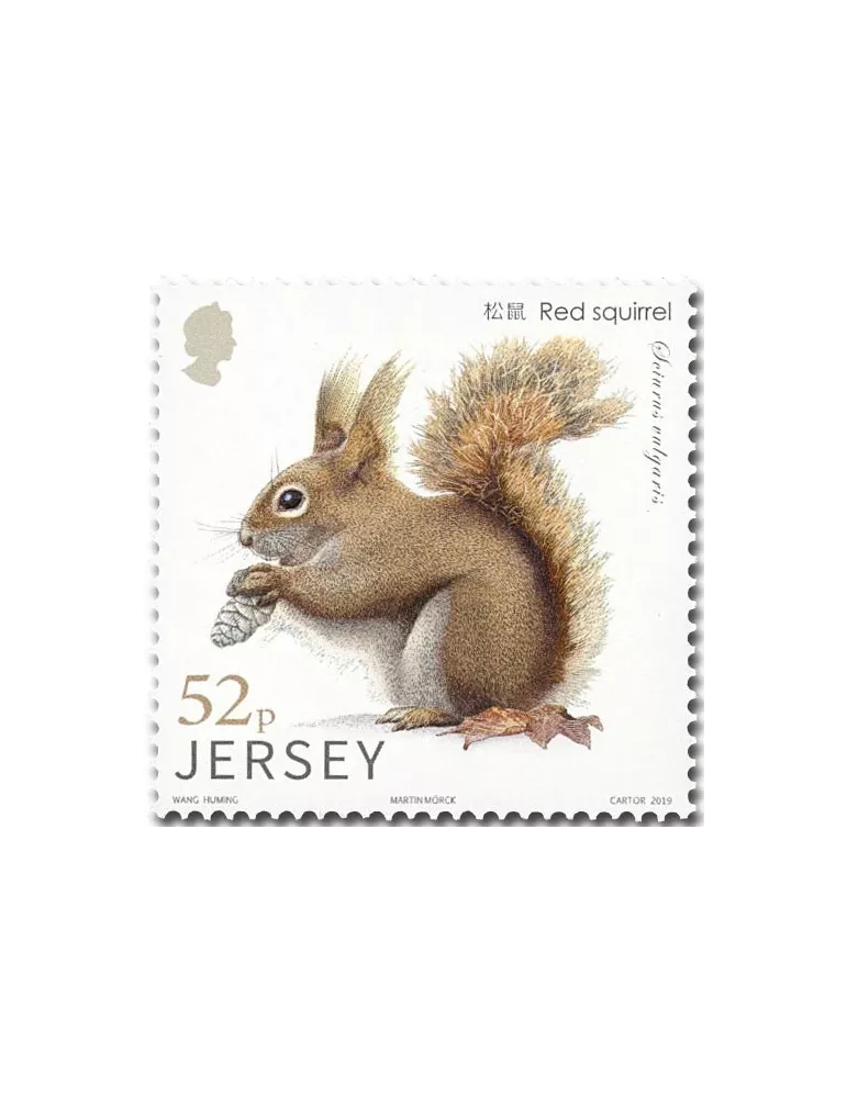 n° 2425/2430 - Timbre JERSEY Poste