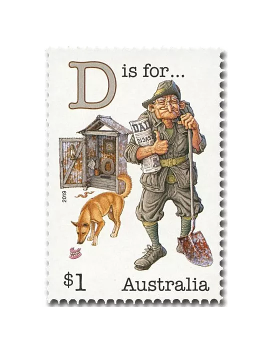 n° 4817/4821 - Timbre AUSTRALIE Poste