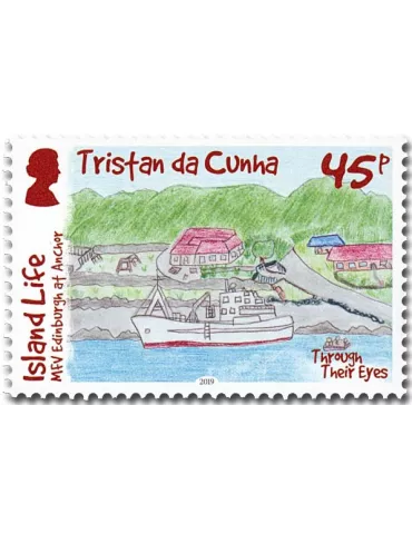 n° 1228/1231 - Timbre TRISTAN DA CUNHA Poste