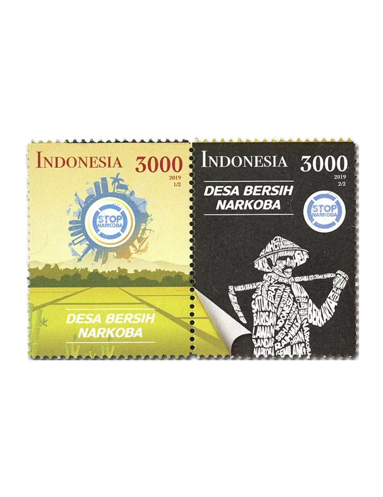n° 2978/2979 - Timbre INDONESIE Poste