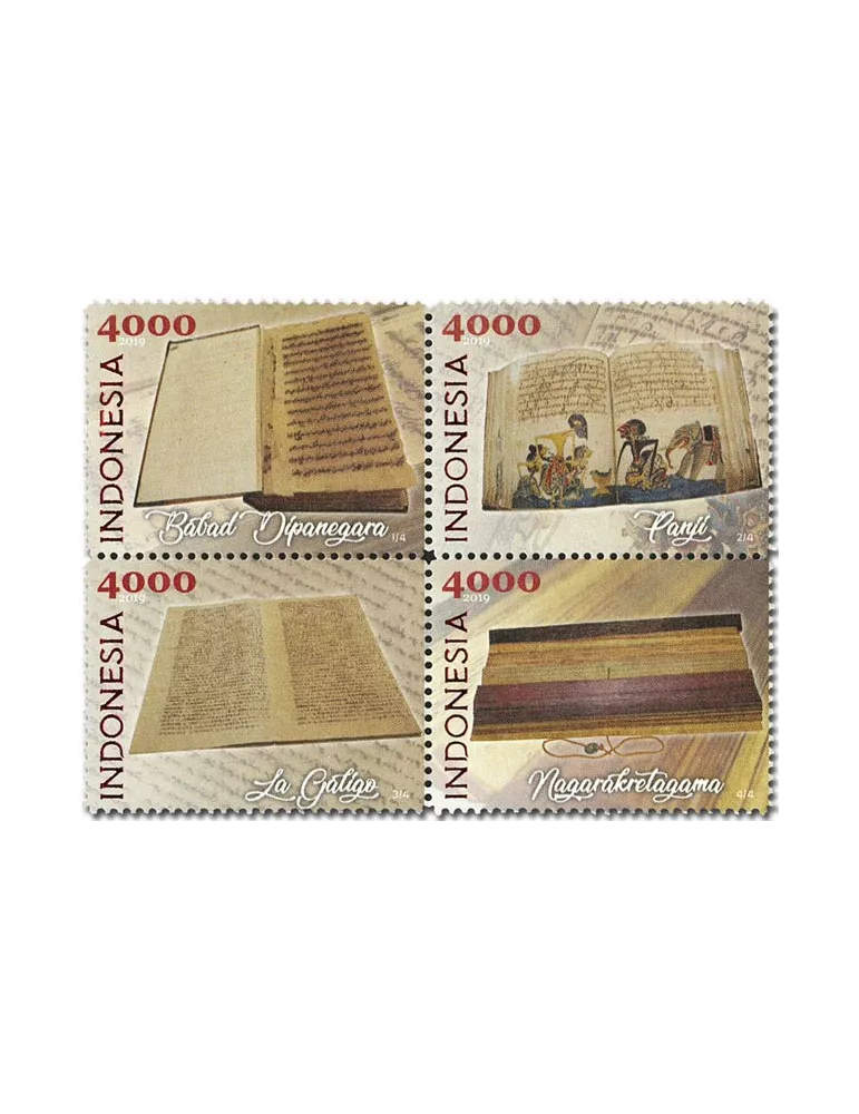 n° 2984/2987 - Timbre INDONESIE Poste