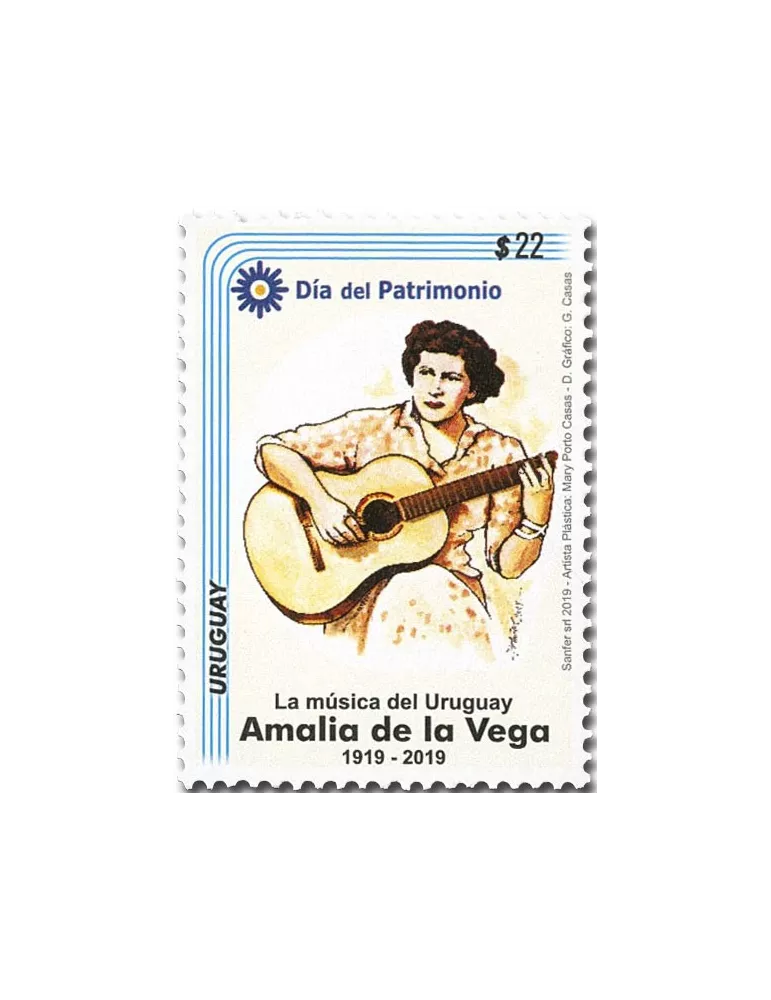 n° 2957 - Timbre URUGUAY Poste