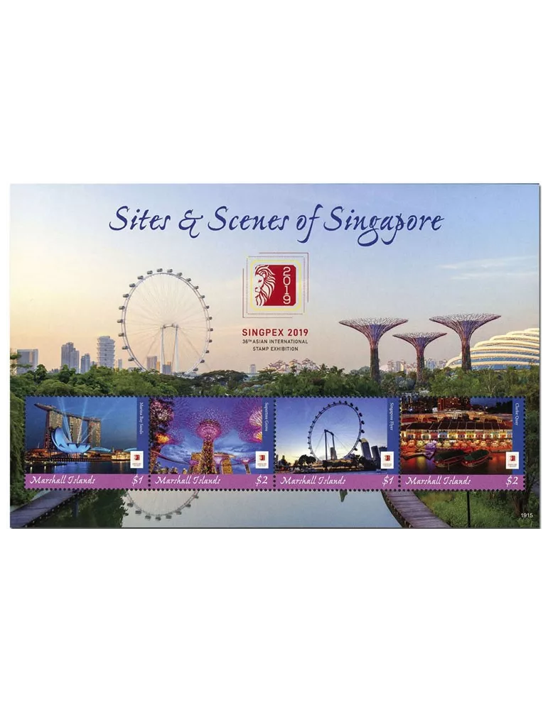 n° 4028/4031 - Timbre MARSHALL Poste