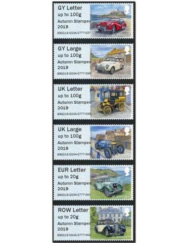 n° 62 - Timbre GUERNESEY Timbres de distributeurs