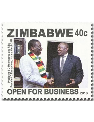 n° 814/817 - Timbre ZIMBABWE Poste