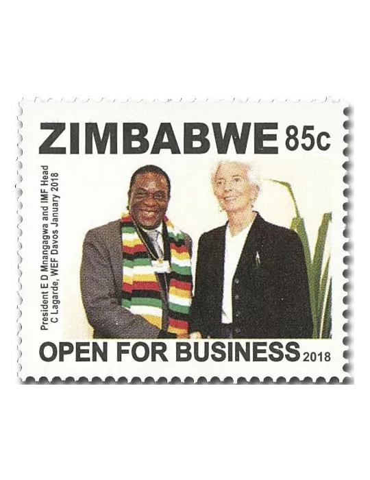 n° 814/817 - Timbre ZIMBABWE Poste