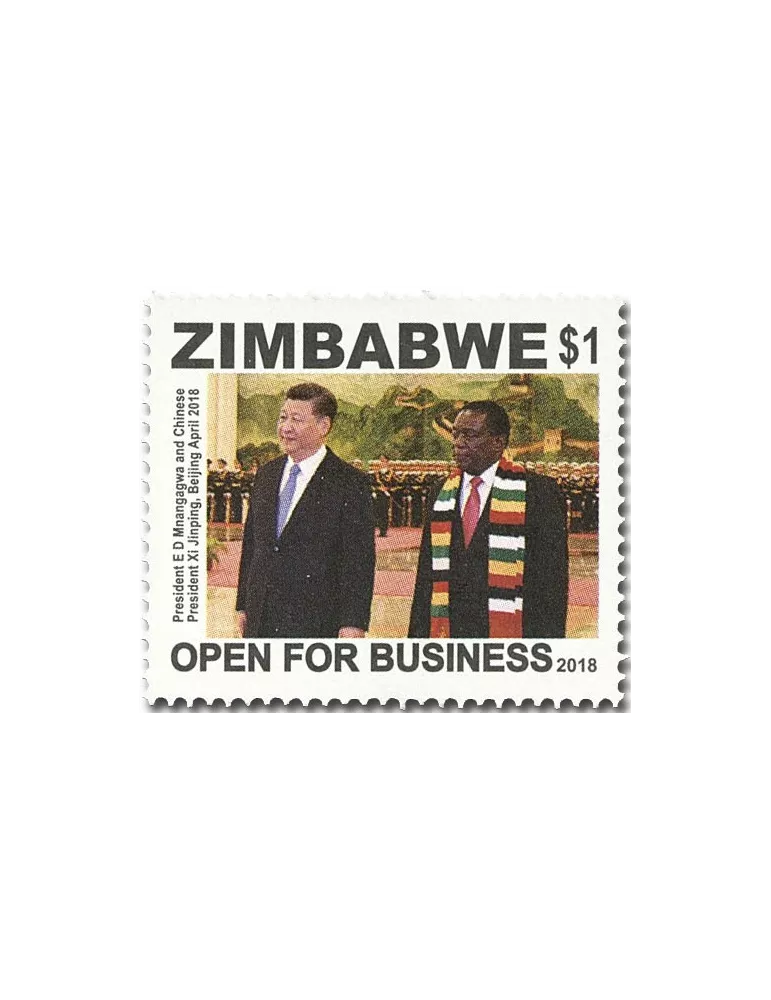 n° 814/817 - Timbre ZIMBABWE Poste