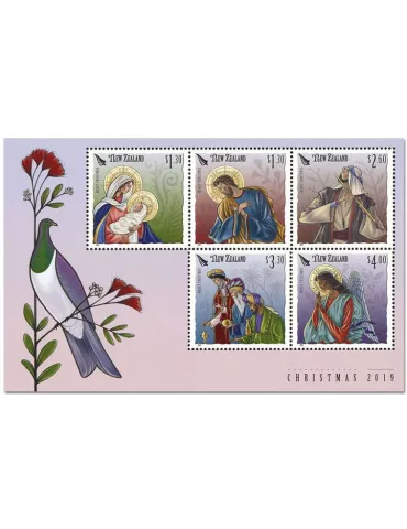 n° 383 - Timbre NOUVELLE-ZELANDE Blocs et feuillets