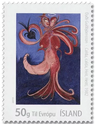 n° 1521/1524 - Timbre ISLANDE Poste 2