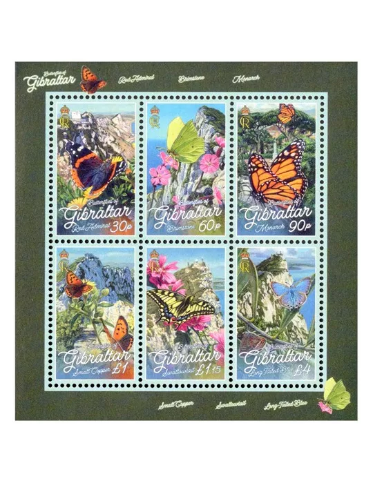 n° 2101/2106 - Timbre GIBRALTAR Poste