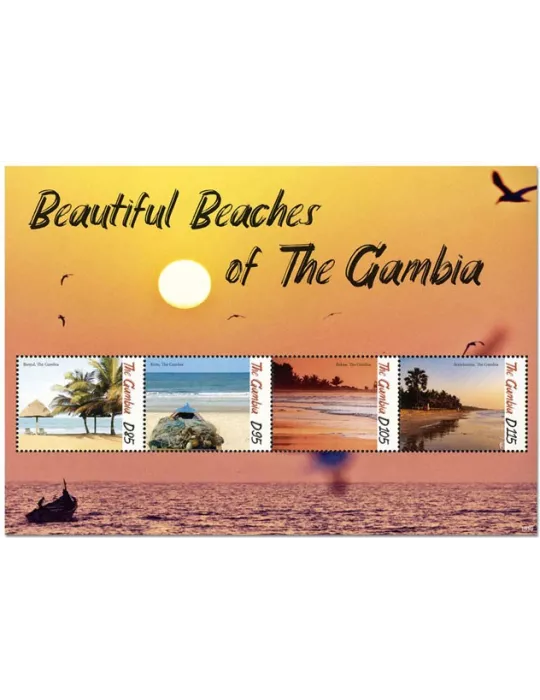 n° 6034/6037 - Timbre GAMBIE Poste