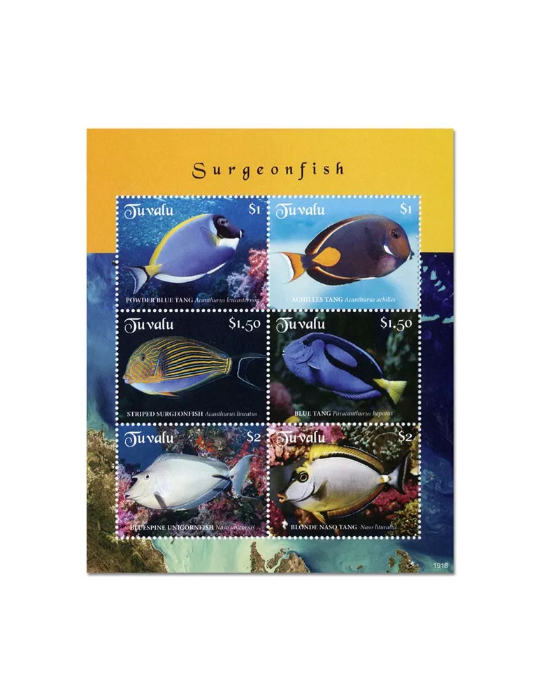 n° 2129/2134 - Timbre TUVALU Poste