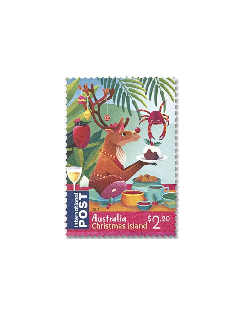 n° 909/910 - Timbre CHRISTMAS (ILE) Poste