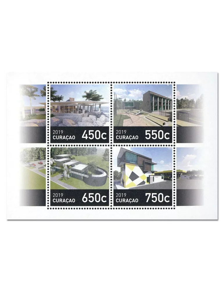 n° 26 - Timbre CURAÇAO Blocs et feuillets