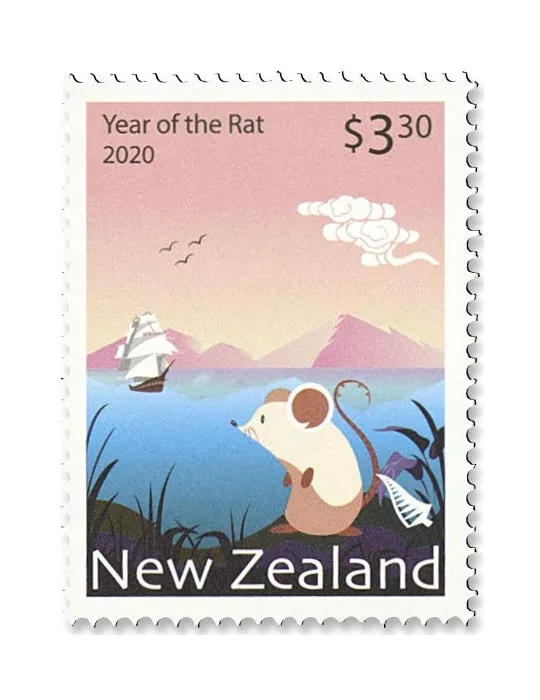 n°3542/3545 - Timbre NOUVELLE-ZELANDE Poste