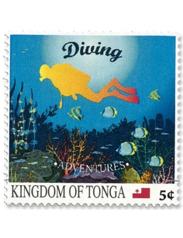 n°1552/1561 - Timbre TONGA Poste