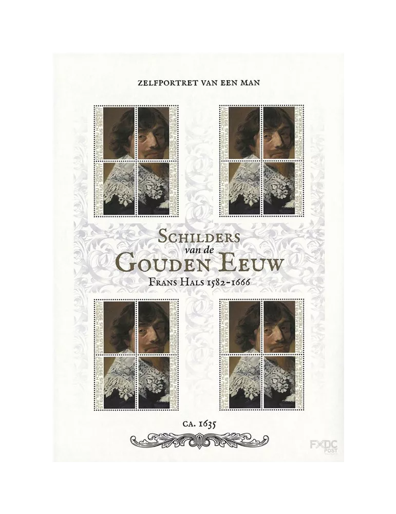 n°107/110 (x4, 16 valeurs) - Timbre SAINT-EUSTACHE Poste