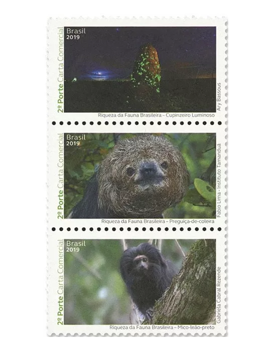 n°3759/3761 - Timbre BRESIL Poste