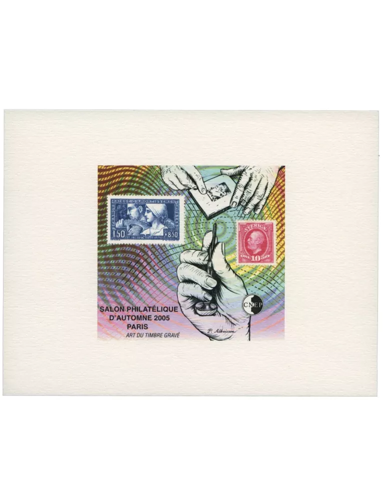 n° 44b - Timbre France CNEP (Epreuve de luxe)