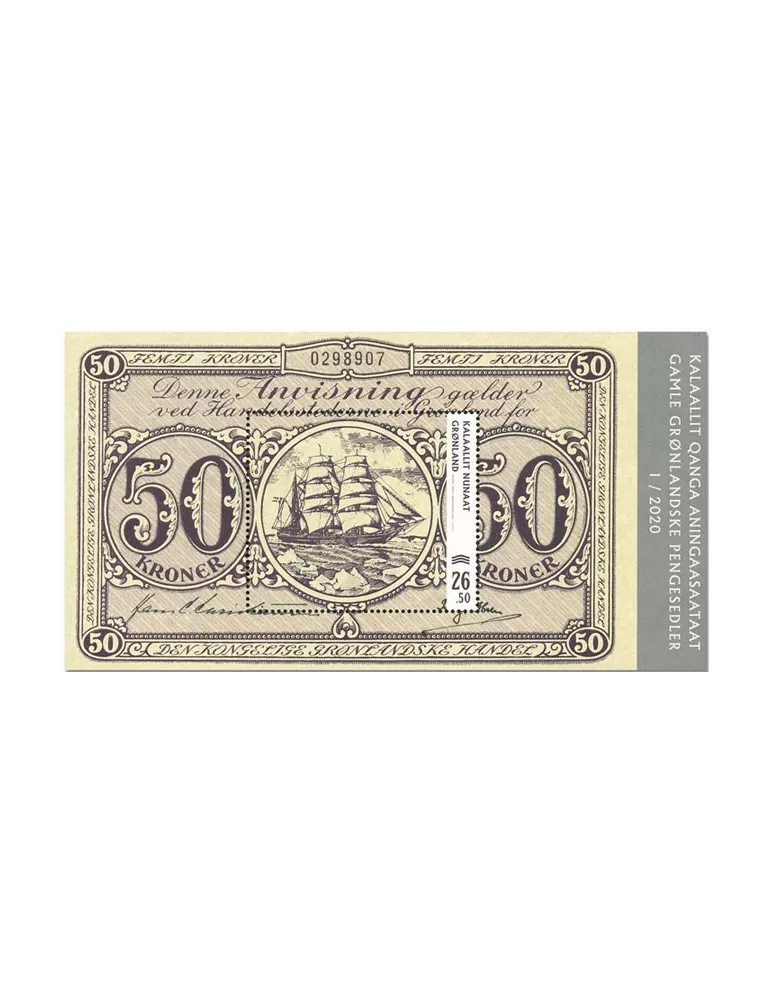 n° F814 - Timbre GROENLAND Poste